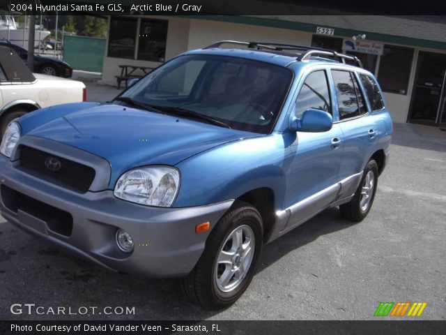 2004 Hyundai Santa Fe GLS in Arctic Blue