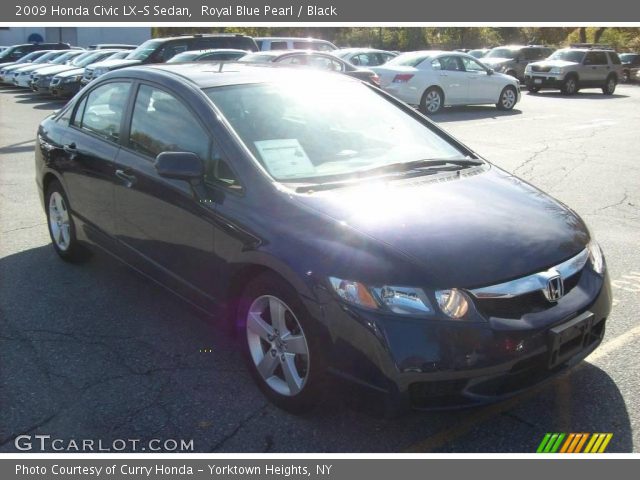 2009 Honda Civic LX-S Sedan in Royal Blue Pearl