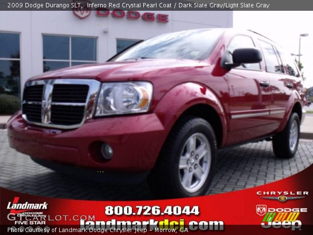 2009 Dodge Durango SLT in Inferno Red Crystal Pearl Coat