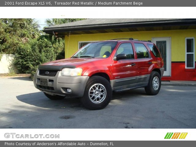 2001 Ford Escape XLS V6 in Toreador Red Metallic