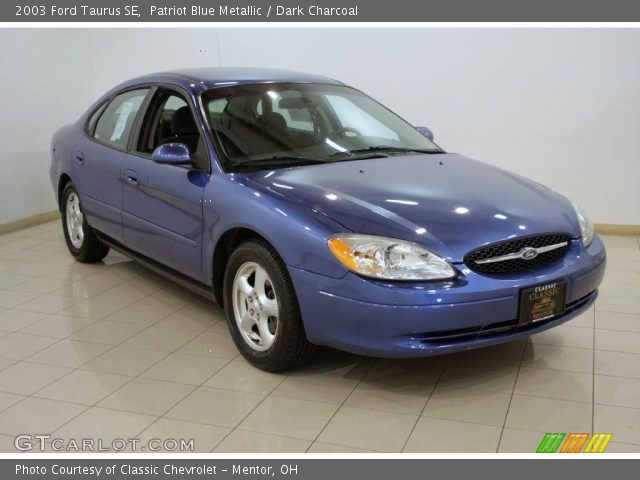 2003 Ford Taurus SE in Patriot Blue Metallic