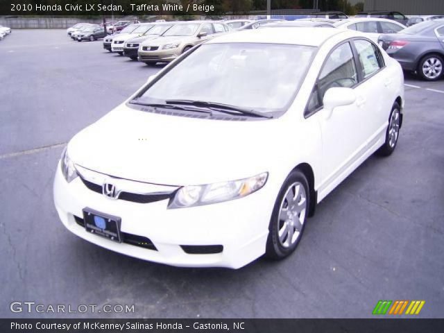 2010 Honda Civic LX Sedan in Taffeta White