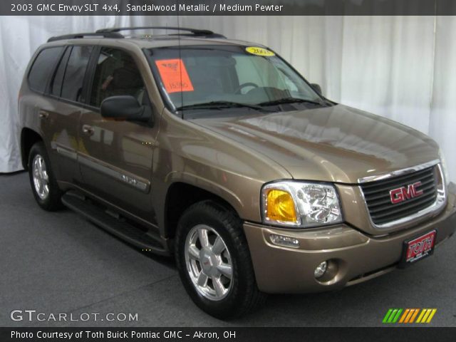 2003 GMC Envoy SLT 4x4 in Sandalwood Metallic