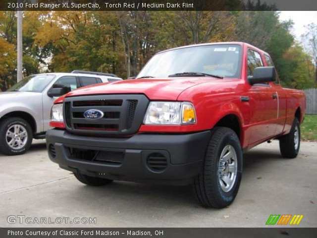 2010 Ford Ranger XL SuperCab in Torch Red