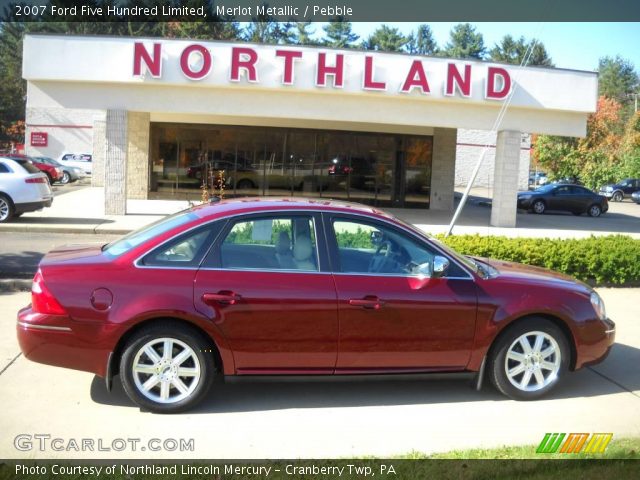 2007 Ford Five Hundred Limited in Merlot Metallic