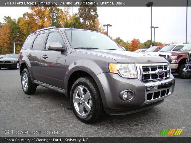 2010 Ford Escape Limited V6 in Sterling Grey Metallic
