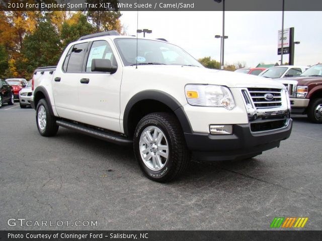 2010 Ford Explorer Sport Trac XLT in White Suede