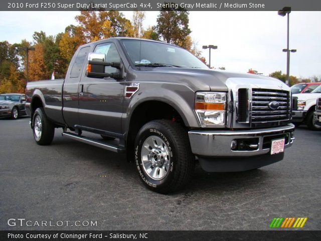 2010 Ford F250 Super Duty Lariat SuperCab 4x4 in Sterling Gray Metallic