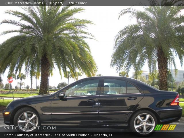 2006 Mercedes-Benz C 230 Sport in Black
