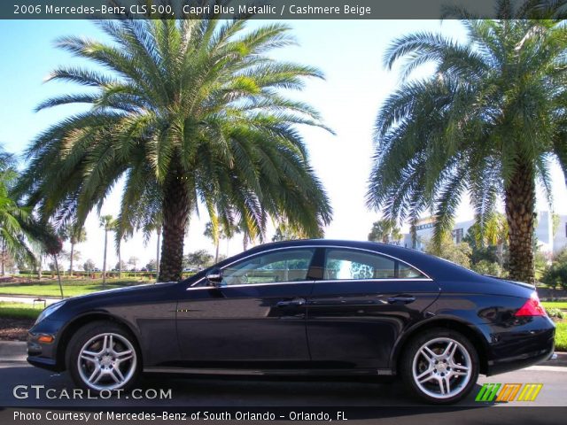 2006 Mercedes-Benz CLS 500 in Capri Blue Metallic