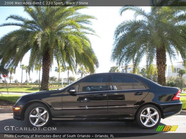 2006 Mercedes-Benz C 230 Sport in Black