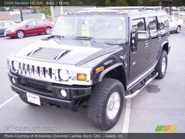 2006 Hummer H2 SUV in Black