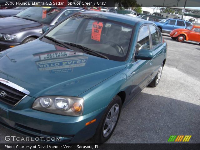 2006 Hyundai Elantra GLS Sedan in Spruce Green