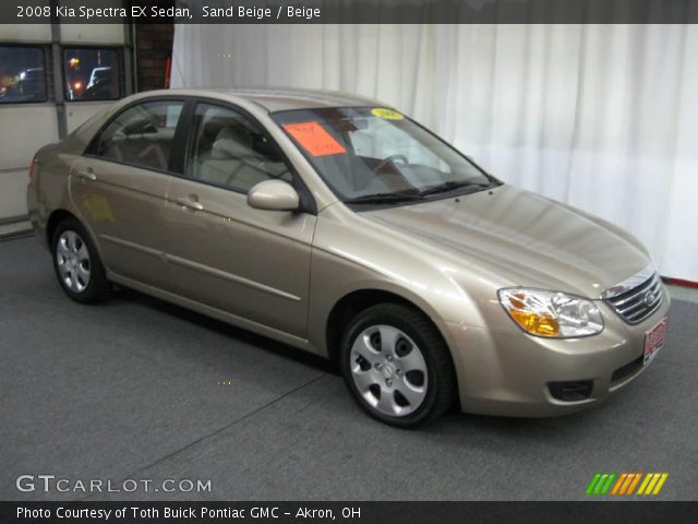 2008 Kia Spectra EX Sedan in Sand Beige