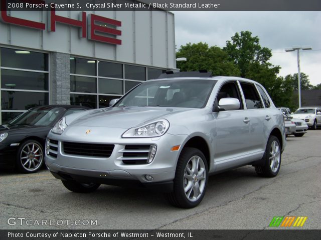 2008 Porsche Cayenne S in Crystal Silver Metallic