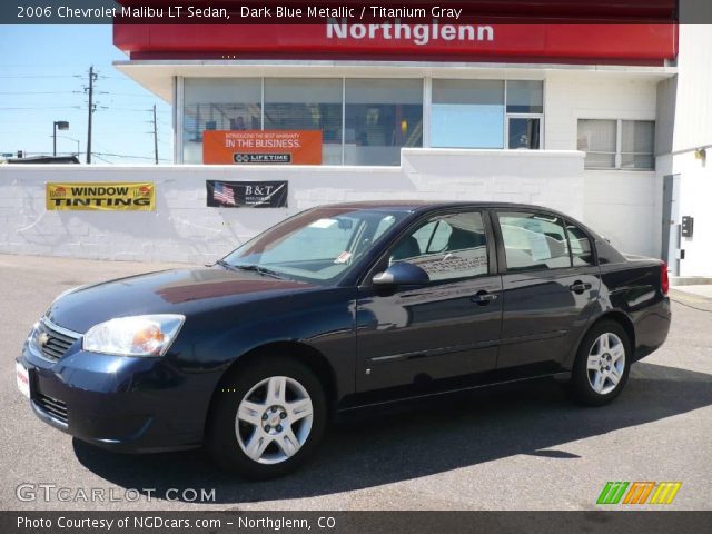 2006 Chevrolet Malibu LT Sedan in Dark Blue Metallic