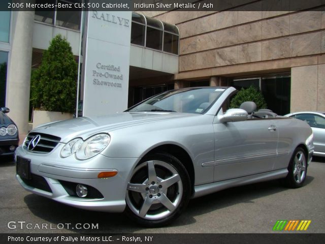 2006 Mercedes-Benz CLK 500 Cabriolet in Iridium Silver Metallic