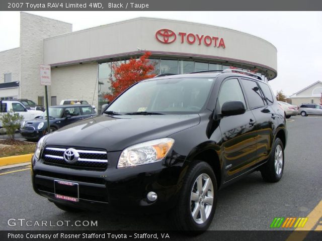 2007 Toyota RAV4 Limited 4WD in Black