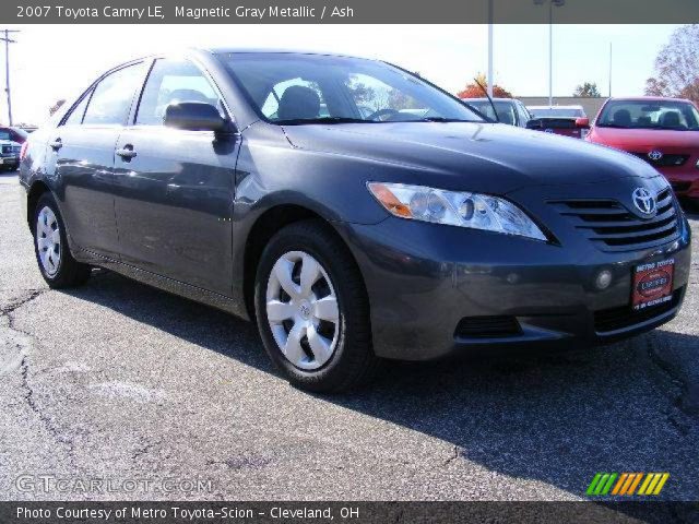 2007 Toyota Camry LE in Magnetic Gray Metallic