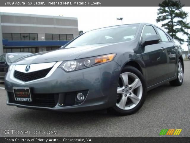 2009 Acura TSX Sedan in Polished Metal Metallic