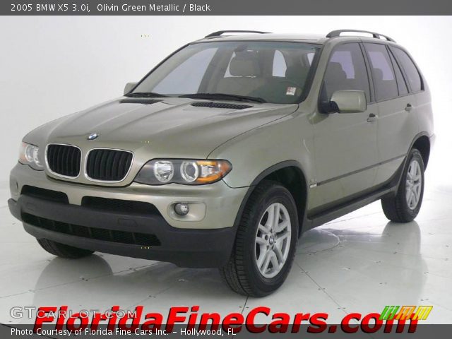 2005 BMW X5 3.0i in Olivin Green Metallic