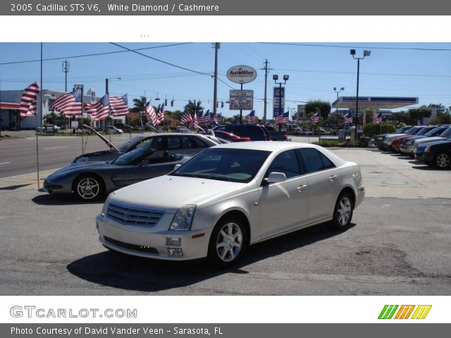 2005 Cadillac STS V6 in White Diamond