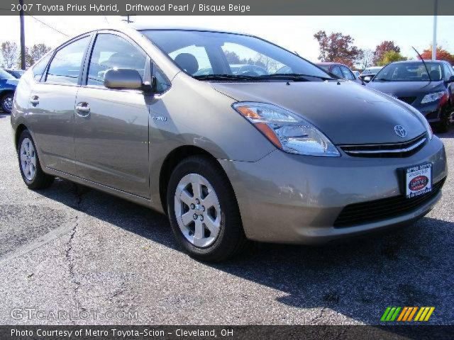 2007 Toyota Prius Hybrid in Driftwood Pearl
