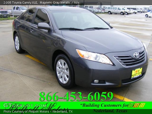 2008 Toyota Camry XLE in Magnetic Gray Metallic