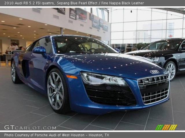 2010 Audi R8 5.2 FSI quattro in Sepang Blue Pearl Effect