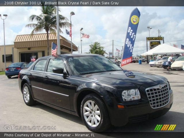 2008 Chrysler 300 LX in Brilliant Black Crystal Pearl