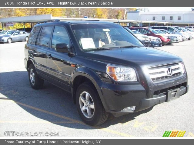 2006 Honda Pilot EX-L 4WD in Nighthawk Black Pearl