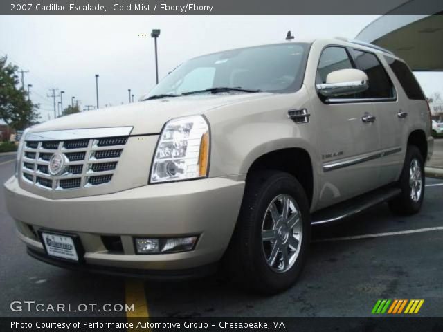 2007 Cadillac Escalade  in Gold Mist