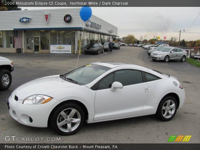 2008 Mitsubishi Eclipse GS Coupe in Northstar White