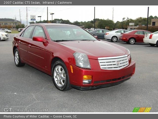 2007 Cadillac CTS Sedan in Infrared