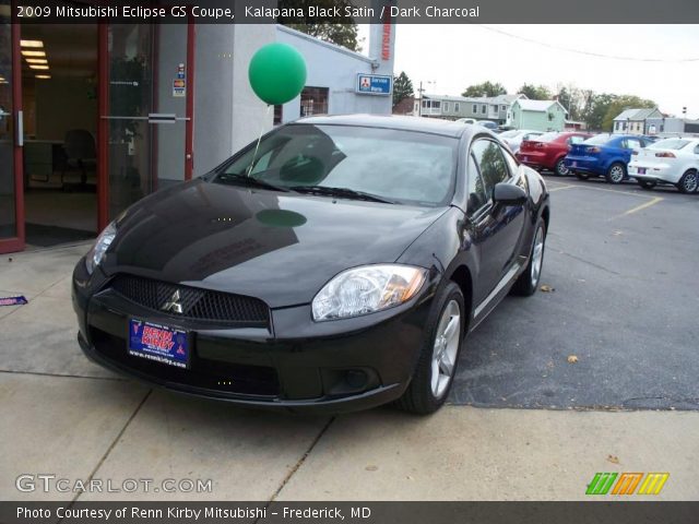 2009 Mitsubishi Eclipse GS Coupe in Kalapana Black Satin