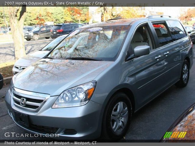 2007 Honda Odyssey EX-L in Slate Green Metallic