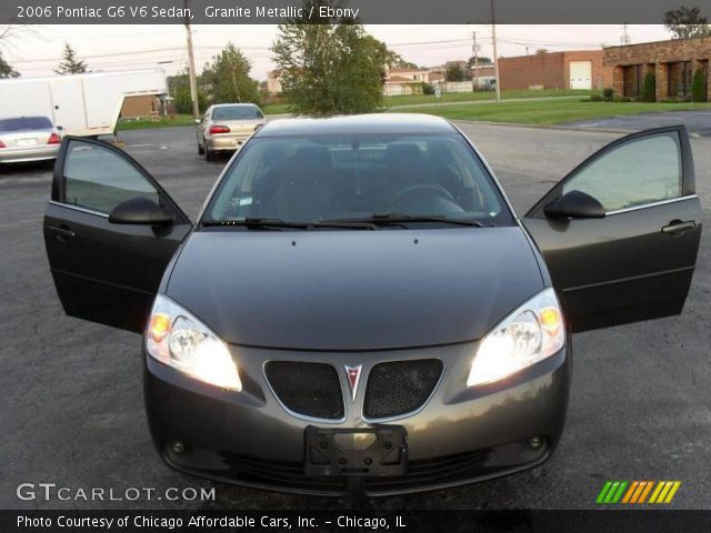 2006 Pontiac G6 V6 Sedan in Granite Metallic