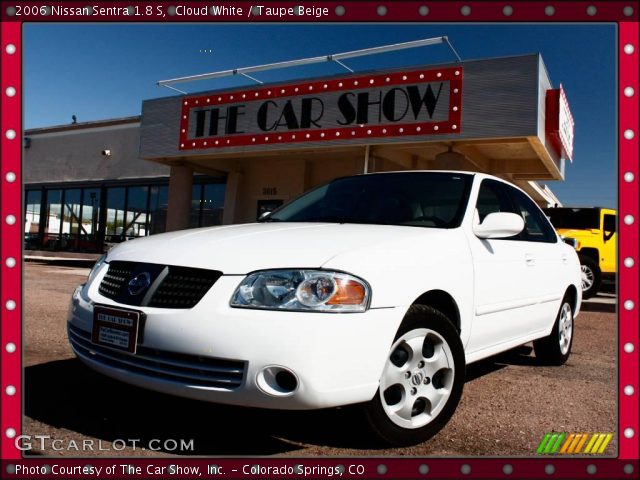 2006 Nissan Sentra 1.8 S in Cloud White