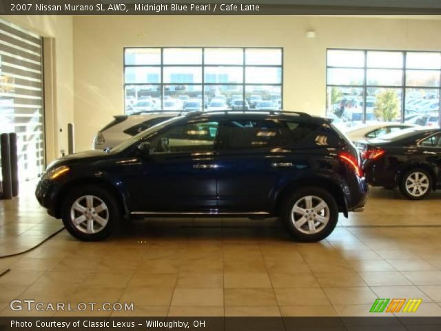 2007 Nissan Murano SL AWD in Midnight Blue Pearl