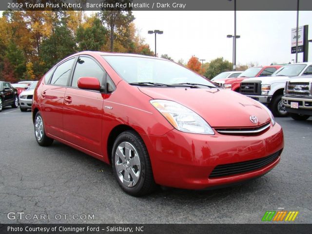 2009 Toyota Prius Hybrid in Barcelona Red Metallic