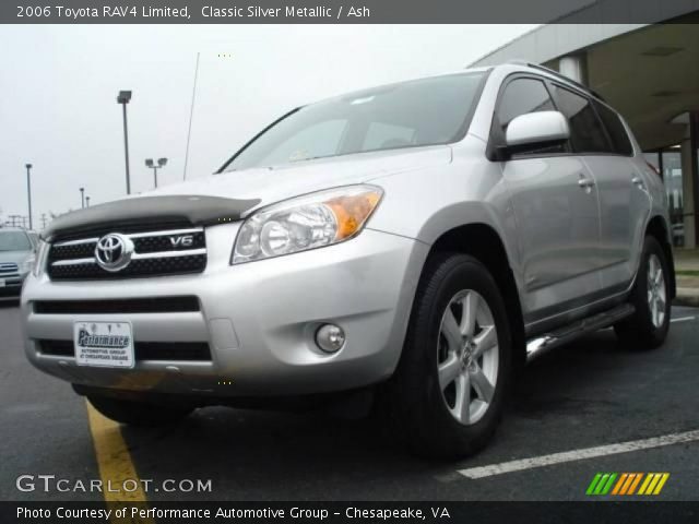 2006 Toyota RAV4 Limited in Classic Silver Metallic