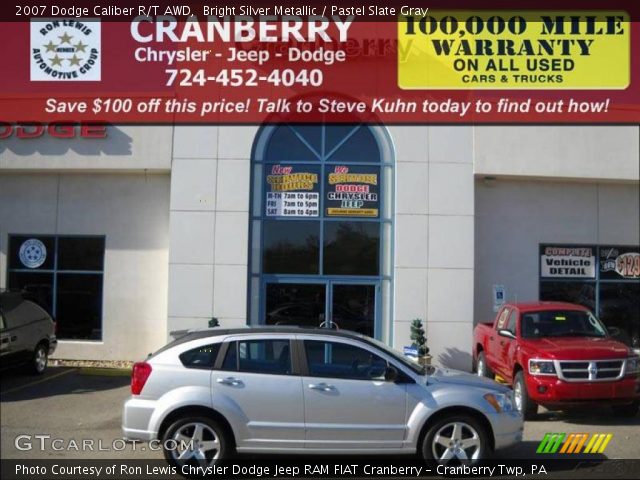 2007 Dodge Caliber R/T AWD in Bright Silver Metallic
