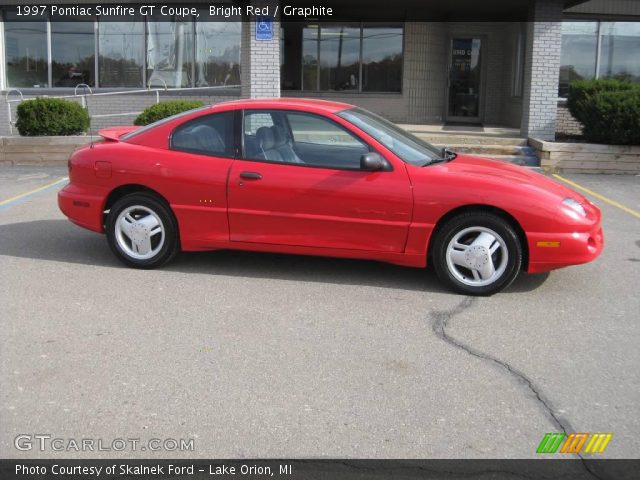 1997 Pontiac Sunfire GT Coupe in Bright Red
