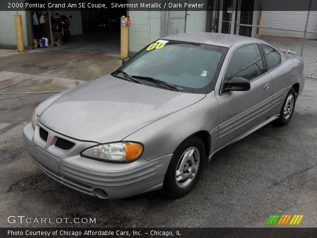 2000 Pontiac Grand Am SE Coupe in Silvermist Metallic