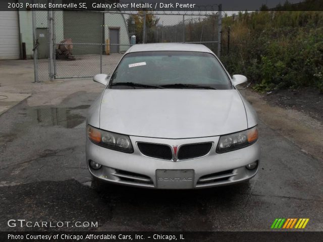 2003 Pontiac Bonneville SE in Galaxy Silver Metallic