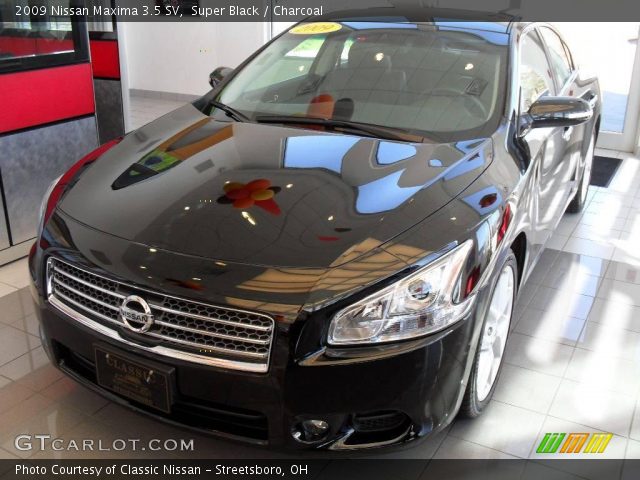 2009 Nissan Maxima 3.5 SV in Super Black