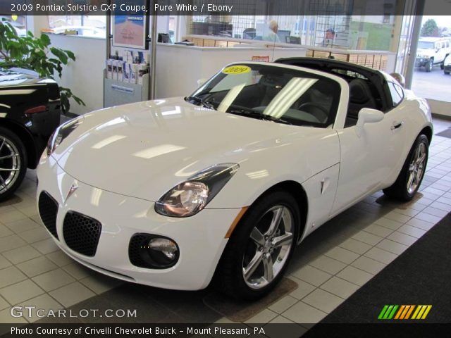 2009 Pontiac Solstice GXP Coupe in Pure White