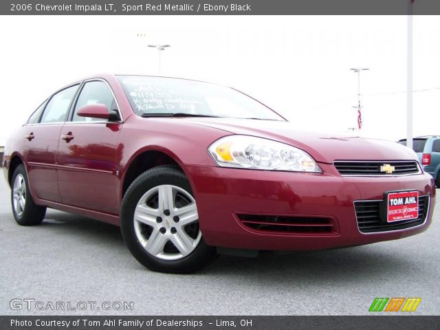 2006 Chevrolet Impala LT in Sport Red Metallic