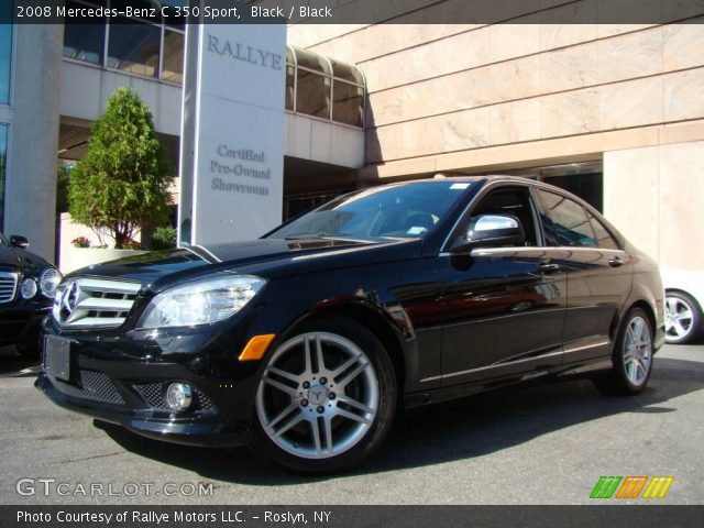 2008 Mercedes-Benz C 350 Sport in Black