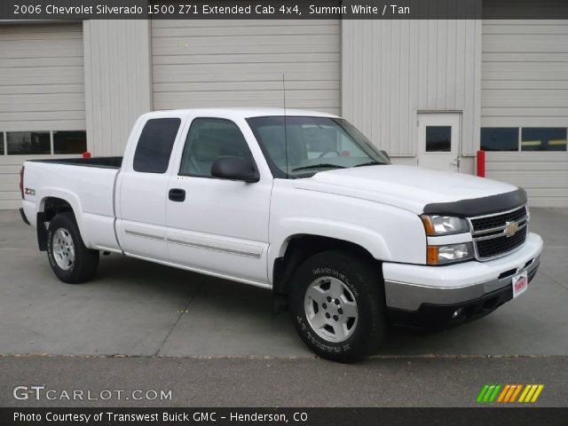 2006 Chevrolet Silverado 1500 Z71 Extended Cab 4x4 in Summit White